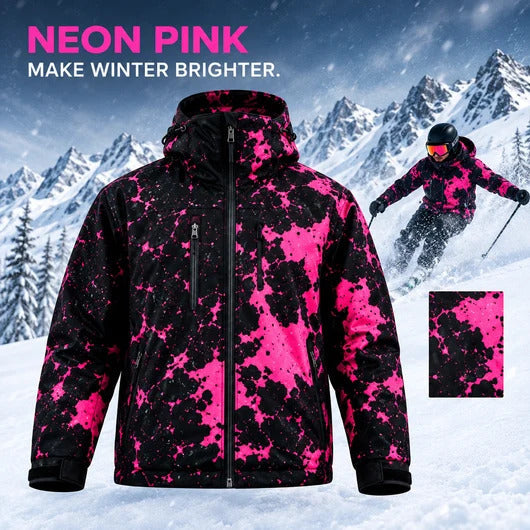 SNOW JOEY reactive all-mountain jacket in Neon Pink