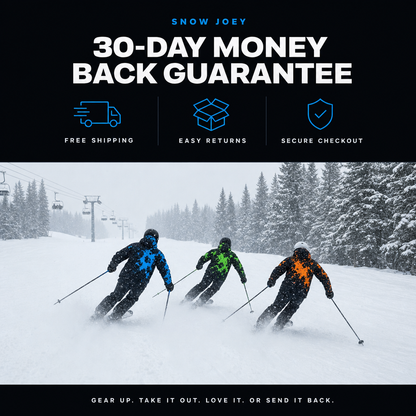 30-day money back guarantee, free shipping, easy returns, secure checkout